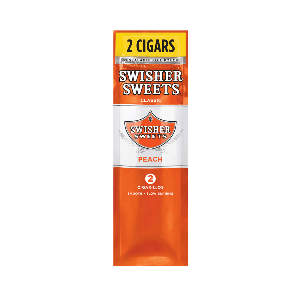 Swisher Sweets Peach Cigarillos | Mom's Cigars